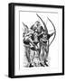 Frankish Archers, 15th Century-null-Framed Giclee Print