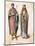 Frankish Court Dress C11-null-Mounted Art Print