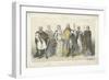 Frankish Kings and Queens of the Carolingian Dynasty-null-Framed Giclee Print