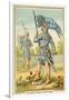 Frankish Warriors of the Time of Charlemagne-null-Framed Giclee Print