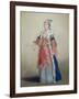 Frankish Woman from Pera, Constantinople, 1738-43-Jean-Etienne Liotard-Framed Giclee Print