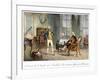 Franklin and Lafayette, 1777-null-Framed Giclee Print