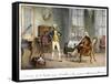 Franklin and Lafayette, 1777-null-Framed Stretched Canvas