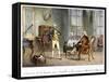 Franklin and Lafayette, 1777-null-Framed Stretched Canvas