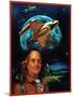 "Franklin and the Space Shuttle," July 1, 1973-B. Winthrop-Mounted Giclee Print