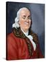 Franklin, Benjamin (1706-1790). American Statesman and Scientist.-Tarker-Stretched Canvas