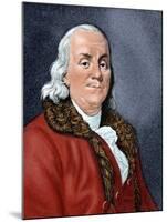 Franklin, Benjamin (1706-1790). American Statesman and Scientist.-Tarker-Mounted Giclee Print