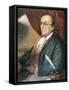 Franklin, Benjamin (1709-1790)-null-Framed Stretched Canvas