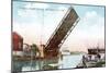 Franklin Bridge, Michigan City, Indiana-null-Mounted Art Print