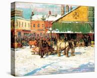 Byward Market, Ottawa-Franklin Brownell-Mounted Premium Giclee Print