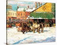 Byward Market, Ottawa-Franklin Brownell-Mounted Premium Giclee Print