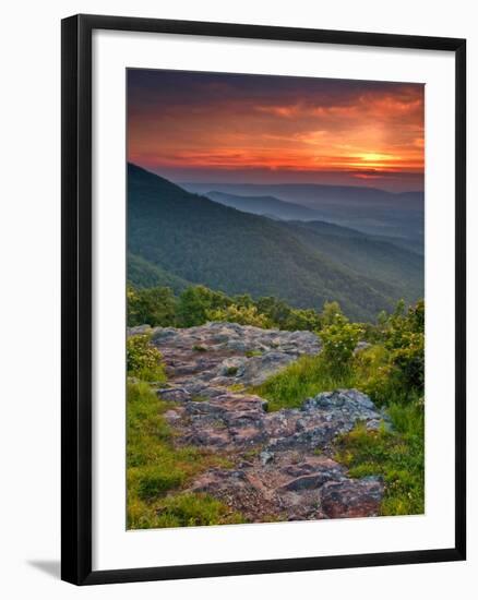 Franklin Cliff Overlook, Virginia, USA-Cathy & Gordon Illg-Framed Photographic Print