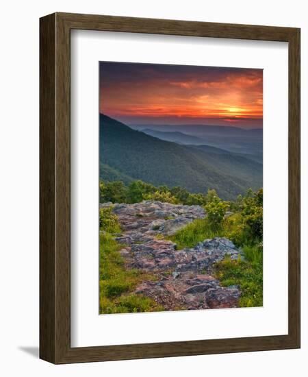 Franklin Cliff Overlook, Virginia, USA-Cathy & Gordon Illg-Framed Photographic Print