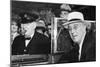 Franklin D Roosevelt and Winston Churchill Meeting in Quebec, Canada, 1944-null-Mounted Giclee Print