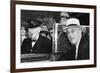 Franklin D Roosevelt and Winston Churchill Meeting in Quebec, Canada, 1944-null-Framed Giclee Print