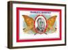 Franklin D. Roosevelt Cigars-null-Framed Art Print