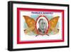 Franklin D. Roosevelt Cigars-null-Framed Art Print