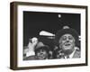 Franklin D. Roosevelt During Opening of Ball Game-null-Framed Photographic Print