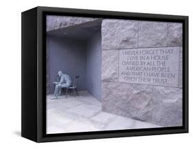 Franklin D. Roosevelt (F.D.R.) Memorial, Washington D.C., USA-Alison Wright-Framed Stretched Canvas