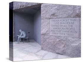 Franklin D. Roosevelt (F.D.R.) Memorial, Washington D.C., USA-Alison Wright-Stretched Canvas