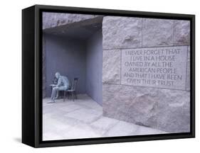 Franklin D. Roosevelt (F.D.R.) Memorial, Washington D.C., USA-Alison Wright-Framed Stretched Canvas