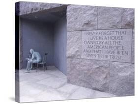 Franklin D. Roosevelt (F.D.R.) Memorial, Washington D.C., USA-Alison Wright-Stretched Canvas