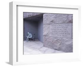 Franklin D. Roosevelt (F.D.R.) Memorial, Washington D.C., USA-Alison Wright-Framed Photographic Print