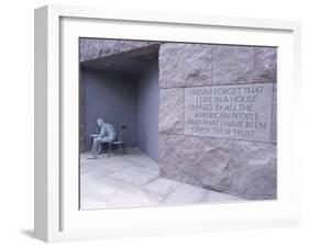 Franklin D. Roosevelt (F.D.R.) Memorial, Washington D.C., USA-Alison Wright-Framed Photographic Print