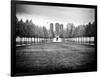 Franklin D. Roosevelt (Fdr) Four Freedoms Park, Roosevelt Island, Manhattan, New York, White Frame-Philippe Hugonnard-Framed Art Print