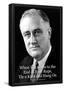 Franklin D. Roosevelt Hang On-null-Framed Poster