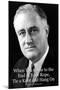 Franklin D. Roosevelt Hang On-null-Mounted Poster