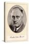 Franklin Delano Roosevelt, 32nd President of the United States, (Mid 20th Centur)-Gordon Ross-Stretched Canvas