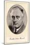 Franklin Delano Roosevelt, 32nd President of the United States, (Mid 20th Centur)-Gordon Ross-Mounted Giclee Print