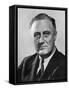 Franklin Delano Roosevelt 32nd President of the USA in the Year of His Election-null-Framed Stretched Canvas