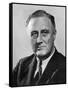 Franklin Delano Roosevelt 32nd President of the USA in the Year of His Election-null-Framed Stretched Canvas