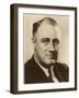 Franklin Delano Roosevelt 32nd President of the USA-null-Framed Photographic Print