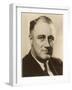 Franklin Delano Roosevelt 32nd President of the USA-null-Framed Photographic Print