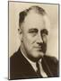 Franklin Delano Roosevelt 32nd President of the USA-null-Mounted Photographic Print