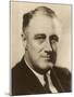 Franklin Delano Roosevelt 32nd President of the USA-null-Mounted Photographic Print