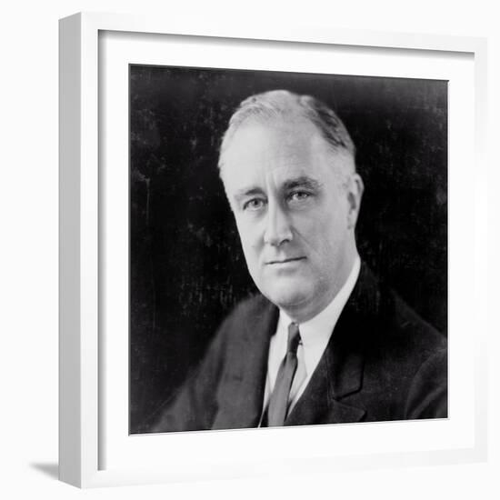 Franklin Delano Roosevelt, circa 1933-Elias Goldensky-Framed Photo