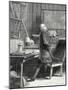 Franklin in His Laboratory of Physics in Philadelphia-null-Mounted Giclee Print