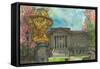 Franklin Institute-Noel Miles-Framed Stretched Canvas