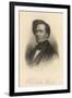 Franklin Pierce American Statesman, President 1853-1857-null-Framed Art Print