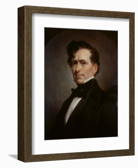 Franklin Pierce, (President 1853-57)-George Peter Alexander Healy-Framed Giclee Print