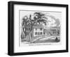 Franklin Pierce's Home-null-Framed Giclee Print