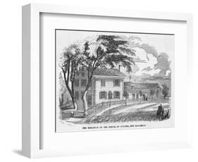 Franklin Pierce's Home-null-Framed Giclee Print