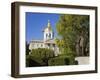 Franklin Pierce Statue, State Capitol, Concord, New Hampshire, New England, USA-Richard Cummins-Framed Photographic Print