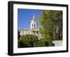 Franklin Pierce Statue, State Capitol, Concord, New Hampshire, New England, USA-Richard Cummins-Framed Photographic Print