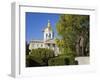 Franklin Pierce Statue, State Capitol, Concord, New Hampshire, New England, USA-Richard Cummins-Framed Photographic Print