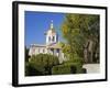 Franklin Pierce Statue, State Capitol, Concord, New Hampshire, New England, USA-Richard Cummins-Framed Photographic Print